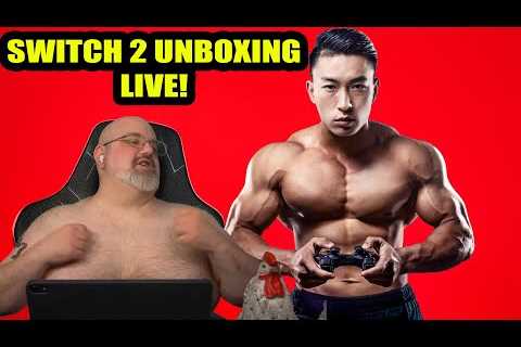 A #NintendoSwitch2 Unboxing With A Man