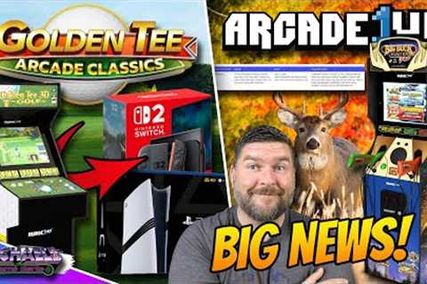 New Arcade1Up Big Buck Hunter Deluxe? Golden Tee Arcade Classics!