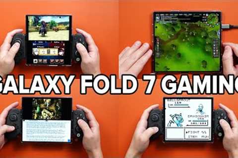 The Samsung Galaxy Fold 7 is an Emulation & Gaming BEAST!