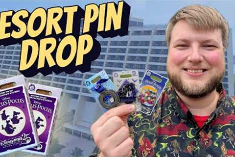 Disney Pin Drop Tuesday | A Relaxing Morning at the Contemporary Resort